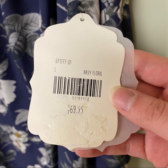 Anthropologie Altar’d State Navy Floral Dress - Picture 3 of 6